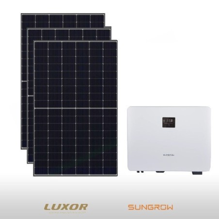 KIT FOTOVOLTAICO 5 KW LUXOR – SUNGROW PREDISPOSTO PER ACCUMULO