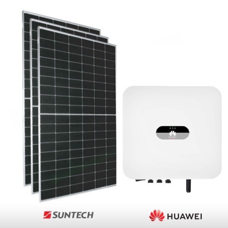 KIT FOTOVOLTAICO 6.3 KW SUNTECH – HUAWEI PREDISPOSTO PER ACCUMULO