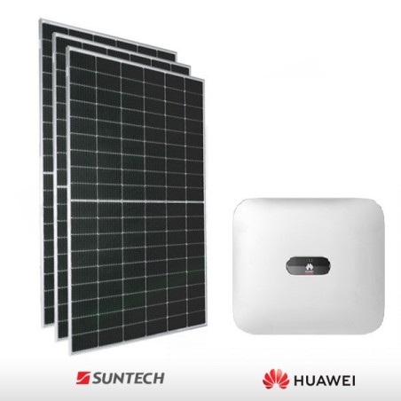 KIT FOTOVOLTAICO 6.7 KW TRIFASE SUNTECH – HUAWEI PREDISPOSTO PER ACCUMULO