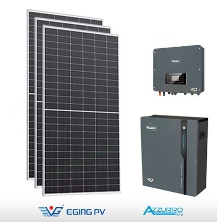 KIT FOTOVOLTAICO 3.2 KW EGING PV – ZCS CON ACCUMULO DA 5 KWH